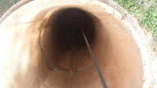 Curb Well Cleanout